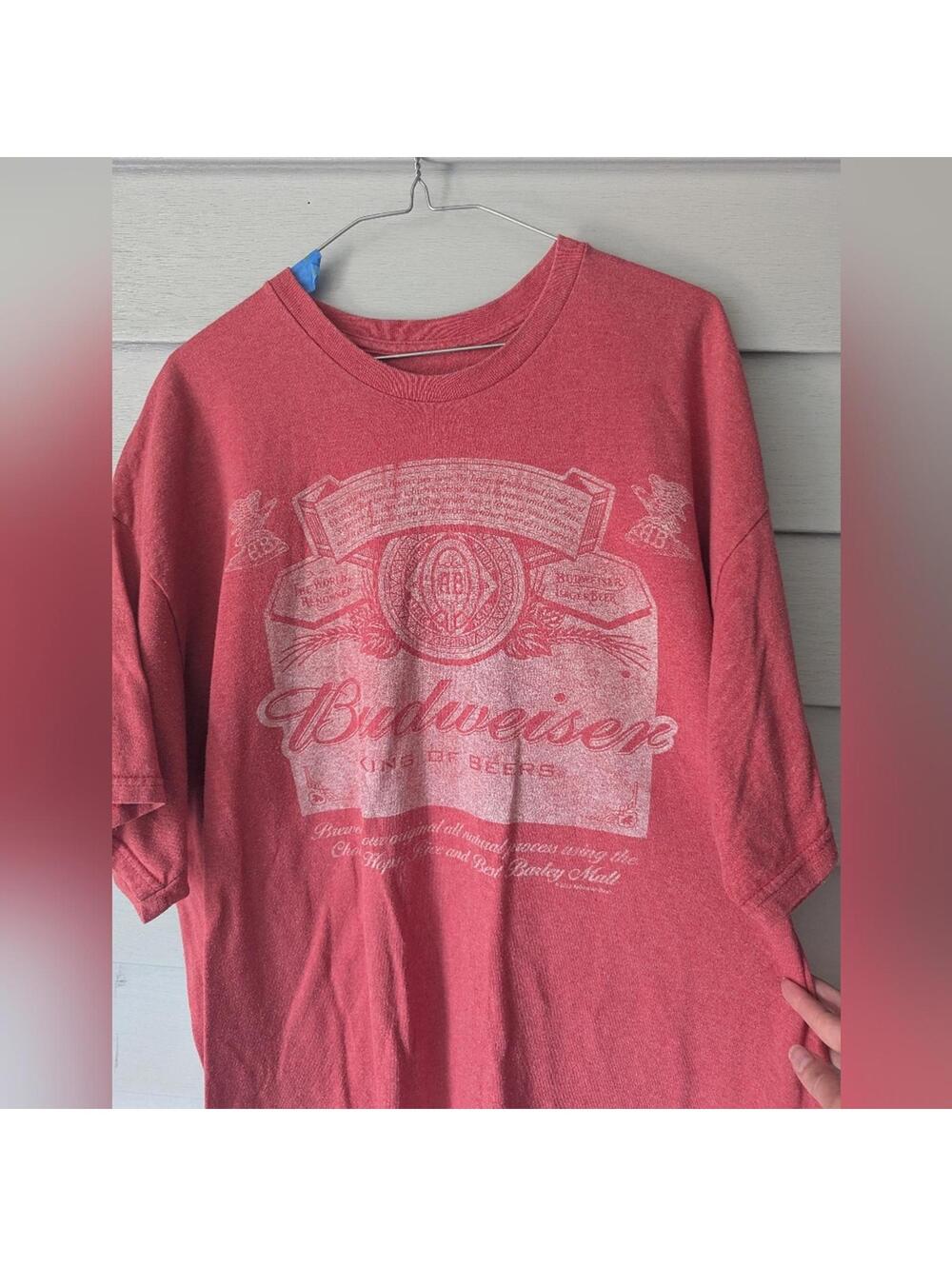 Budweiser Red Graphic T-Shirt